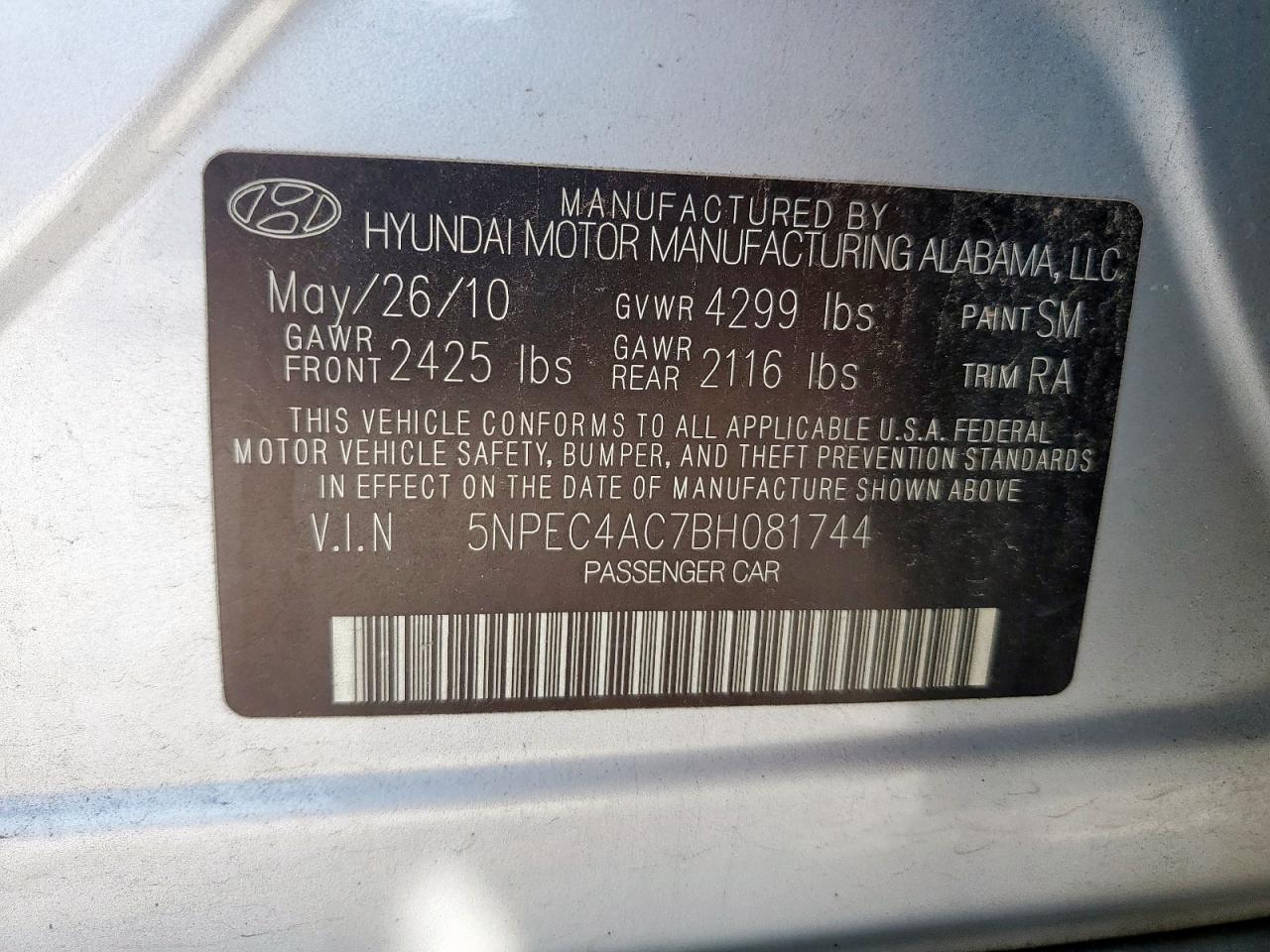 Hyundai SONATA Se Image 2