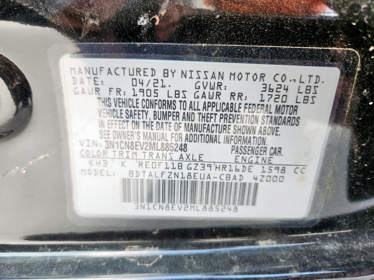 Nissan Versa Sv Image 9