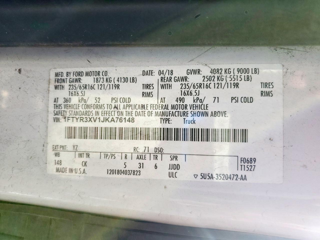 Ford Transit T-250 Image 7