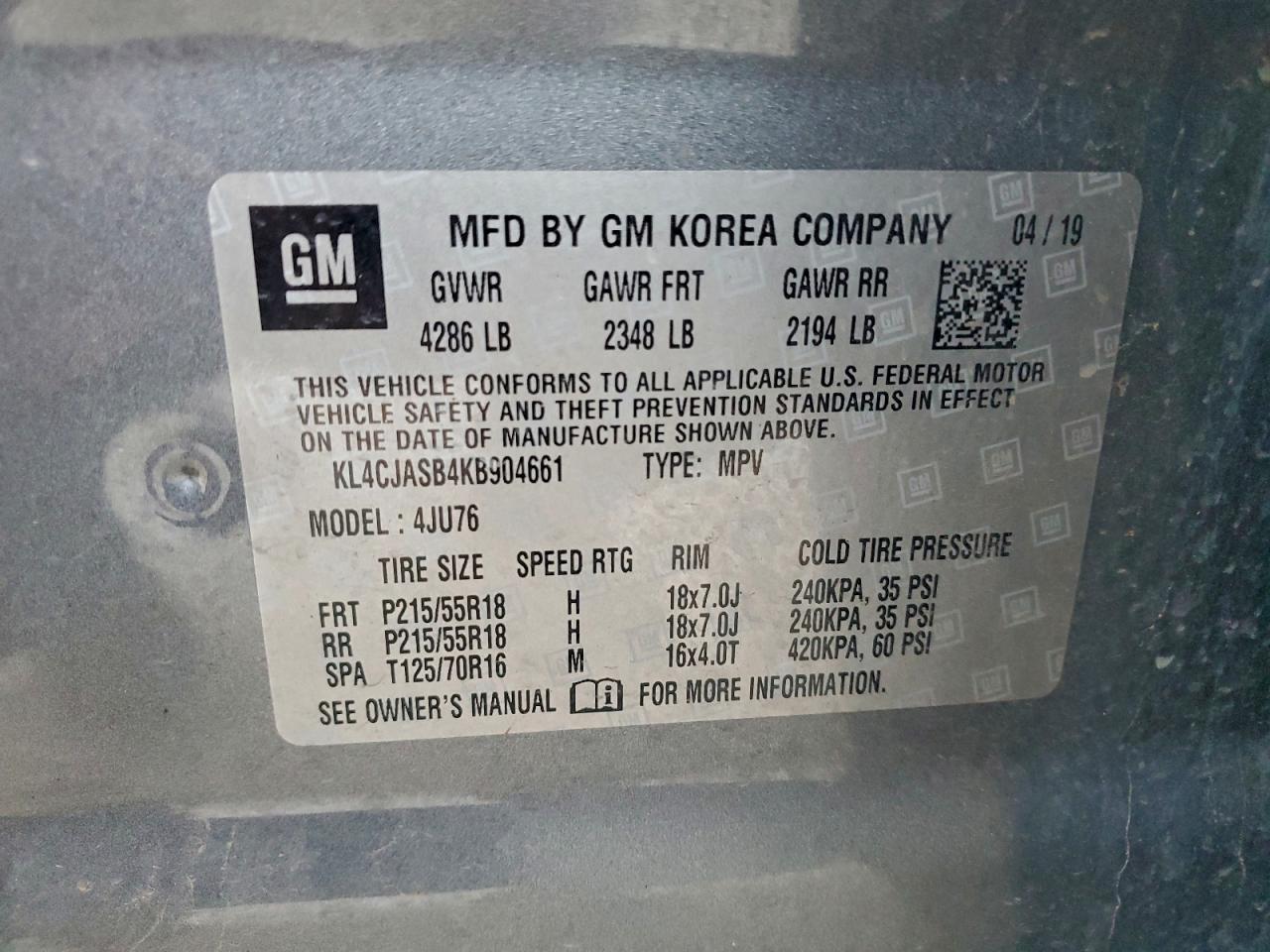 Buick Encore Preferred Image 9