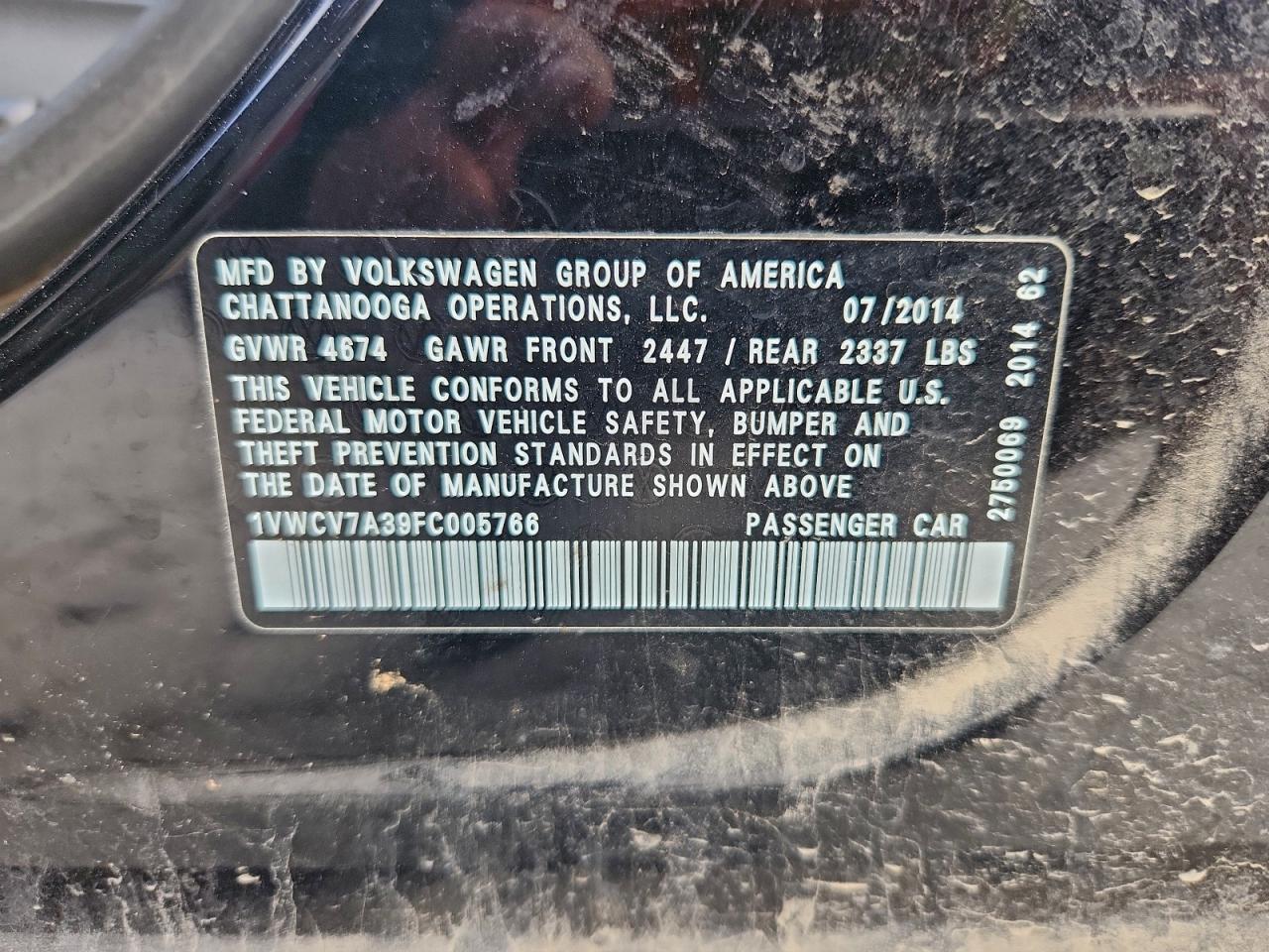 Volkswagen Passat Sel Image 10