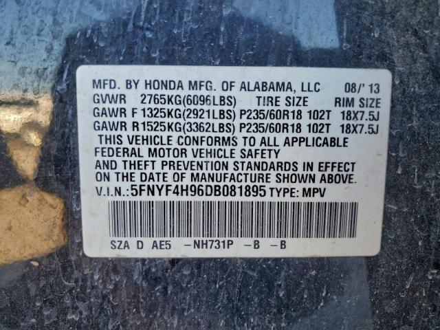 Honda Pilot Touring Image 9