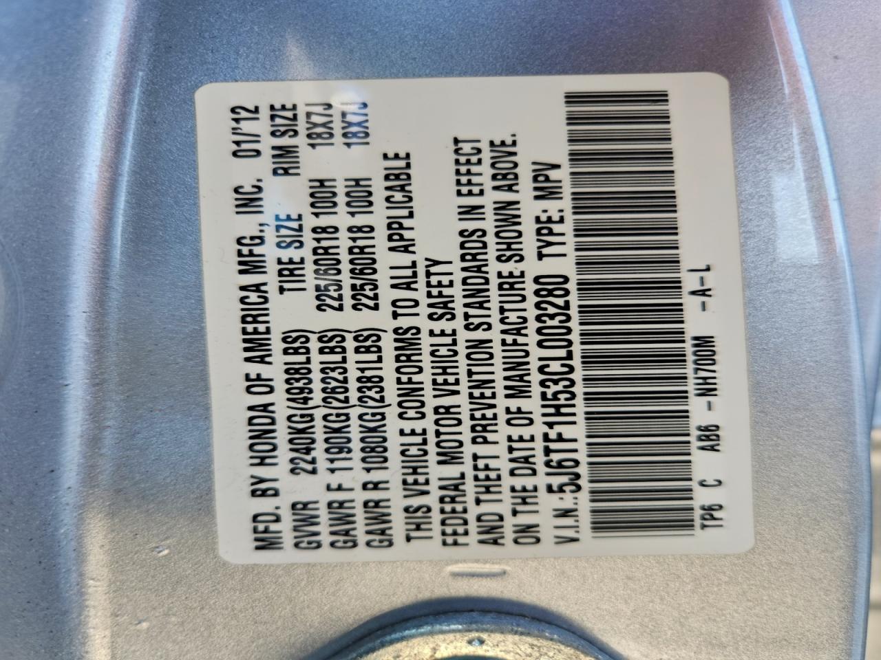 Honda Crosstour Exl Image 12