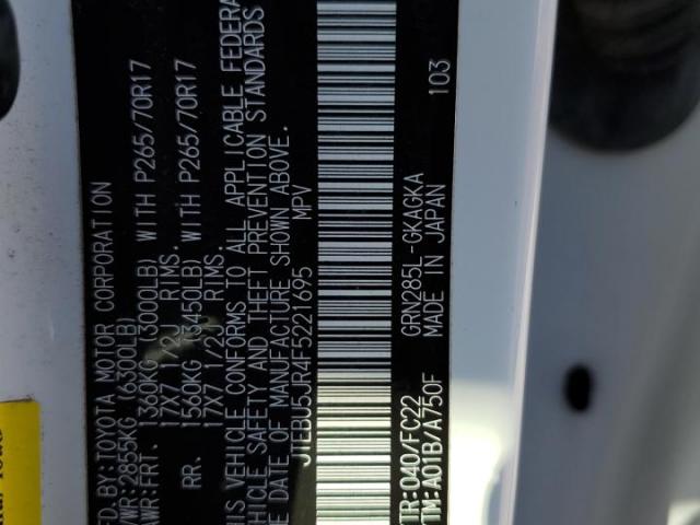 Toyota 4Runner Sr5/sr5 Premium Image 12