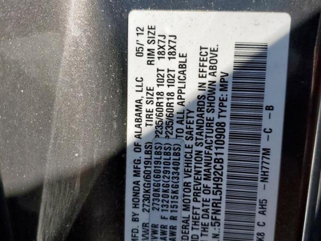 Honda Odyssey Touring Image 5