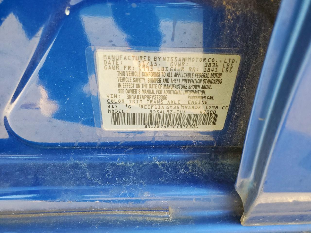 Nissan Sentra S Image 13