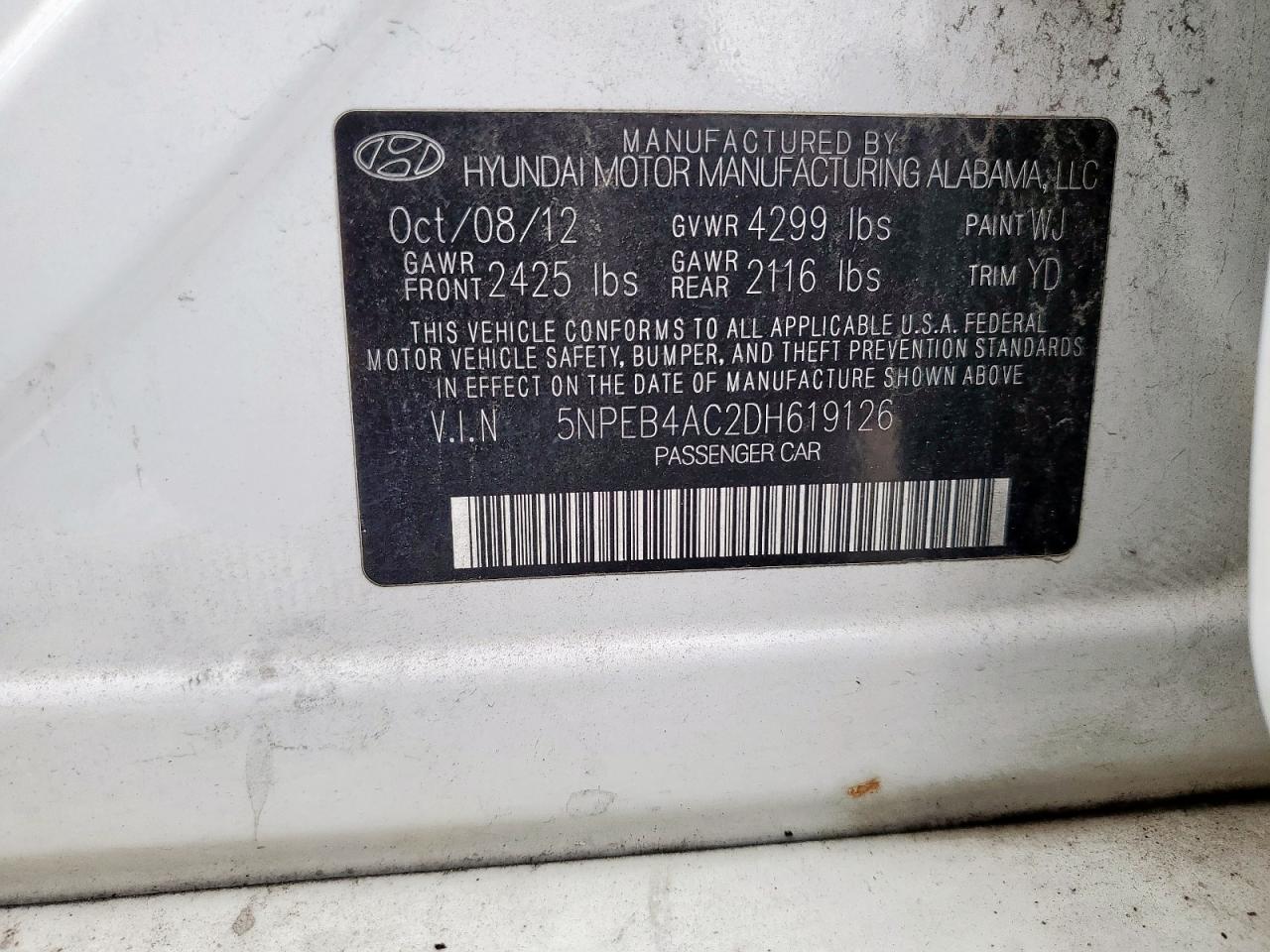 Hyundai SONATA Gls Image 10