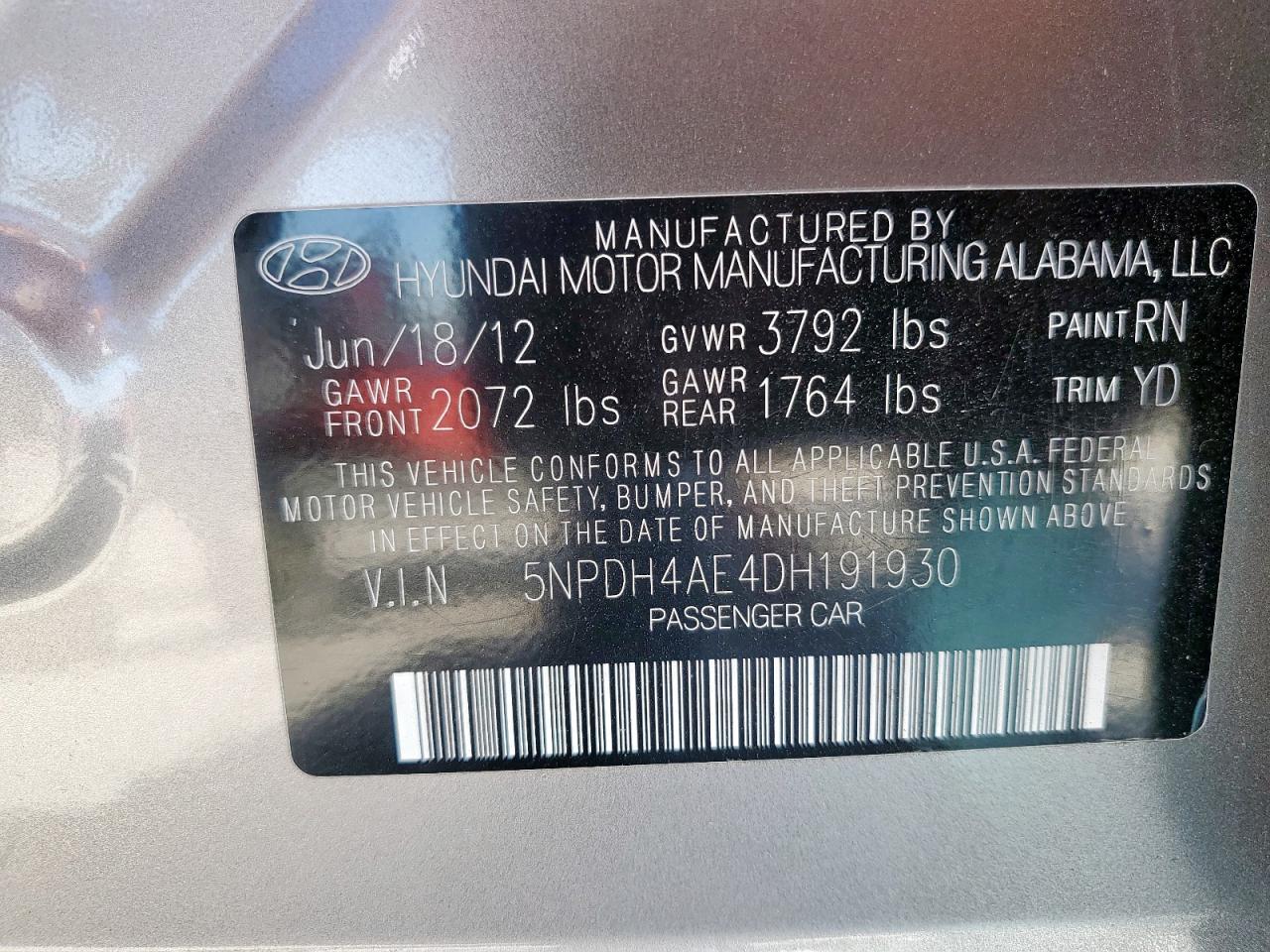 Hyundai ELANTRA Gls Image 9