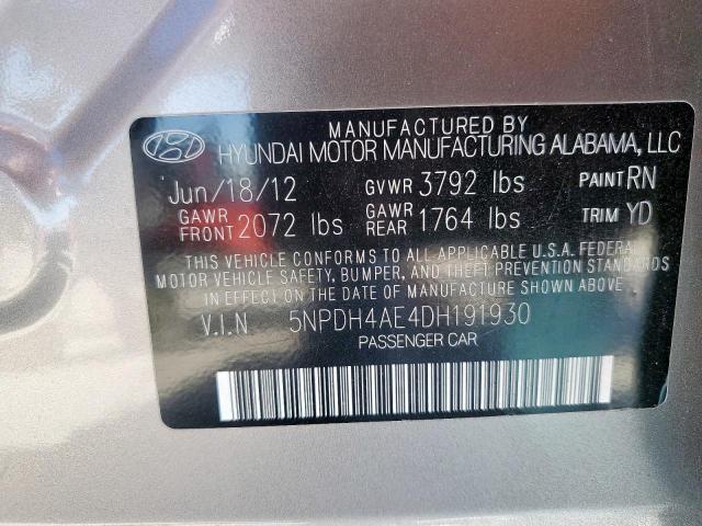 Hyundai ELANTRA Gls Image 9