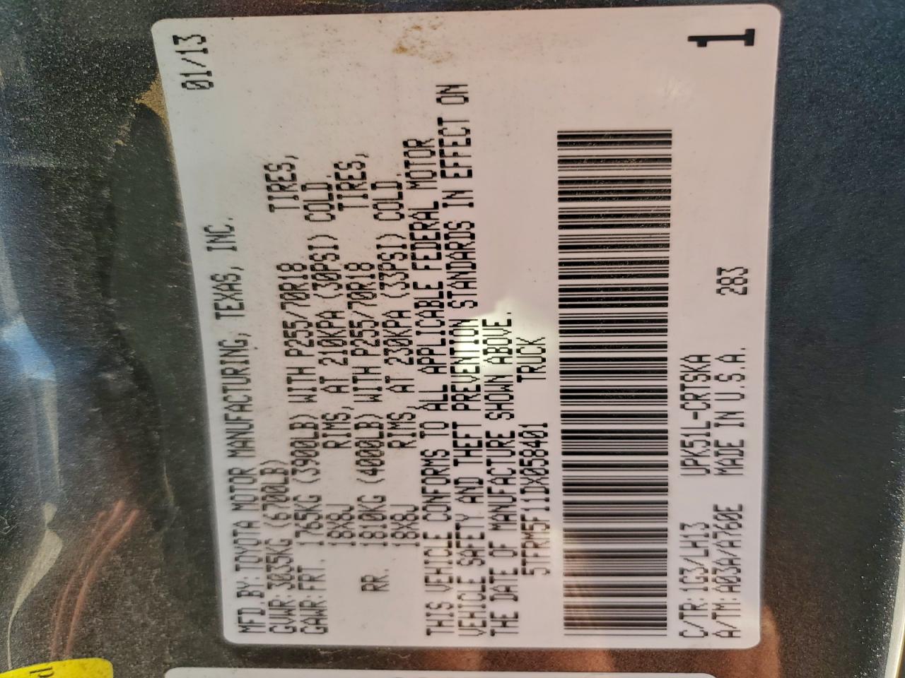 Toyota Tundra Double Cab Sr5 Image 12