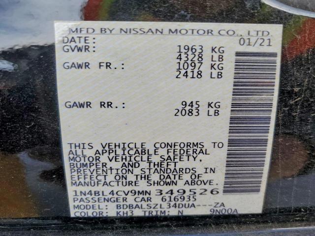 Nissan Altima Sr Image 9