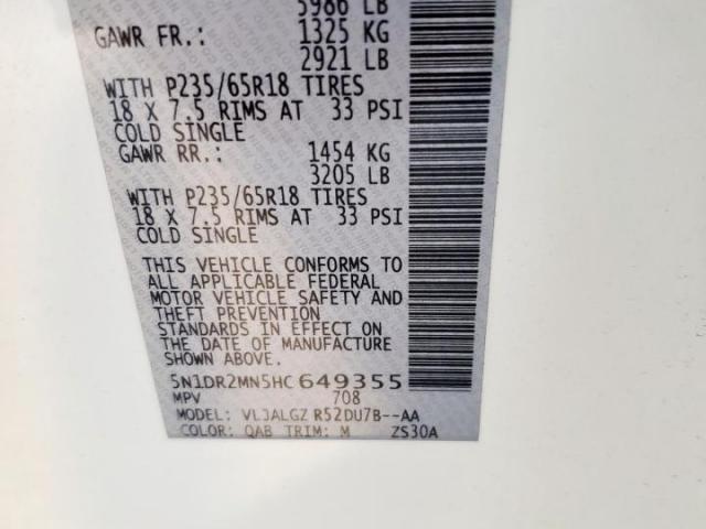 Nissan Pathfinder S Image 10