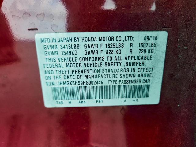 Honda Fit Lx Image 9