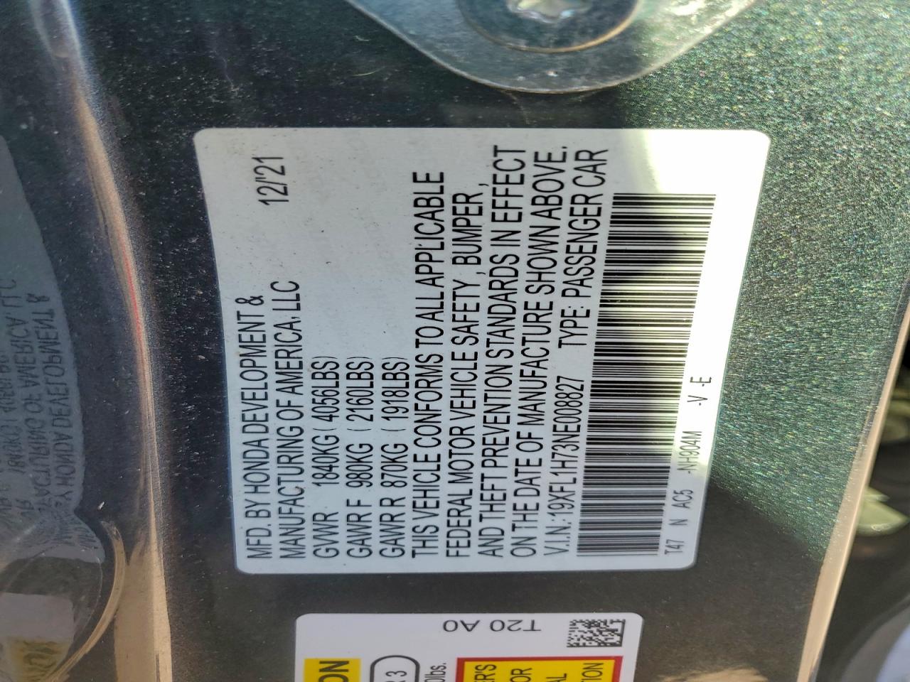 Honda Civic Exl Image 9