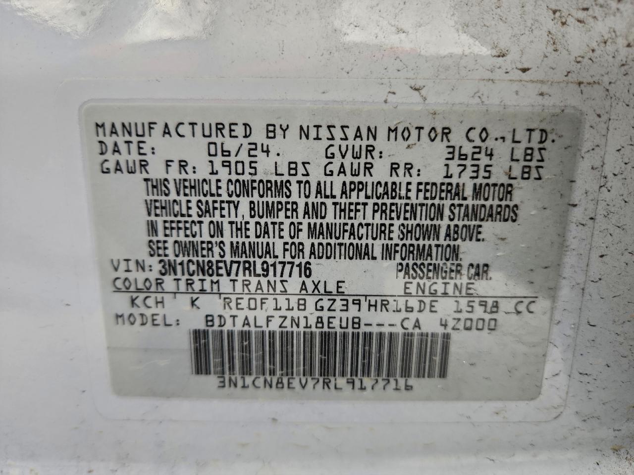 Nissan Versa Sv Image 11