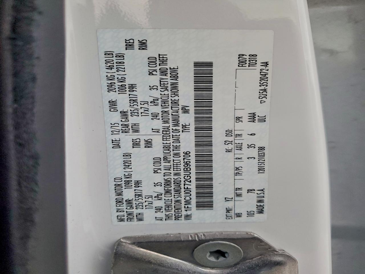 Ford Escape S Image 9