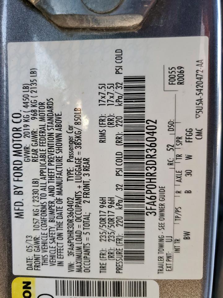 Ford Fusion Se Image 2