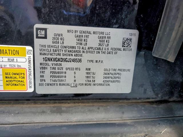 Chevrolet Traverse Lt Image 9