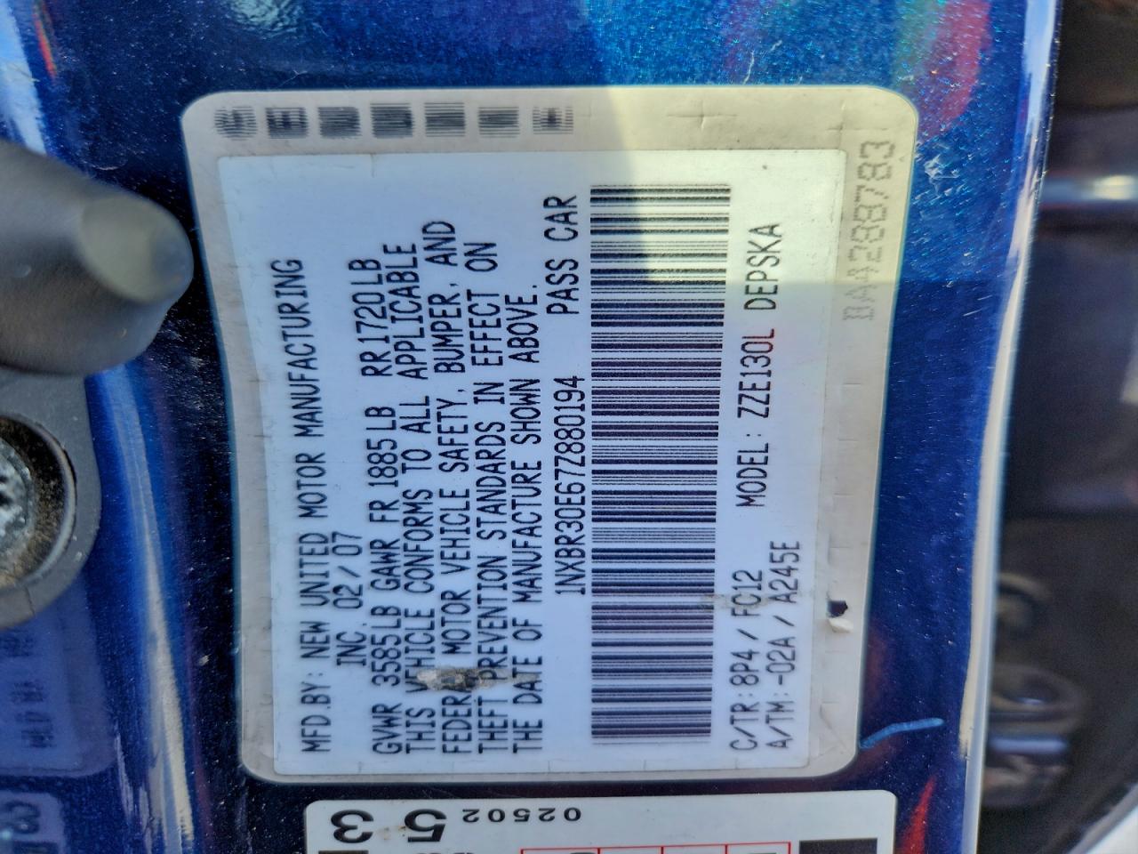 Toyota Corolla Ce Image 10