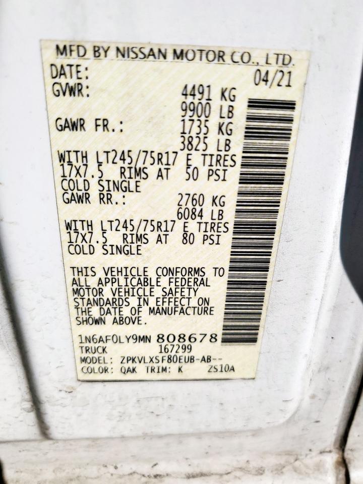 Nissan Nv 2500 Sv Image 6