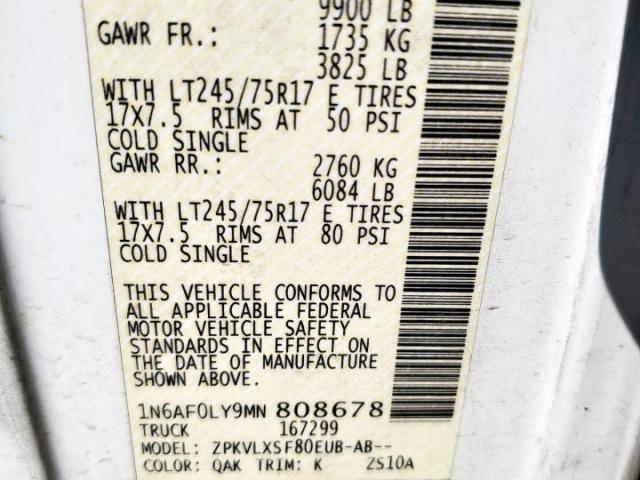 Nissan Nv 2500 Sv Image 6