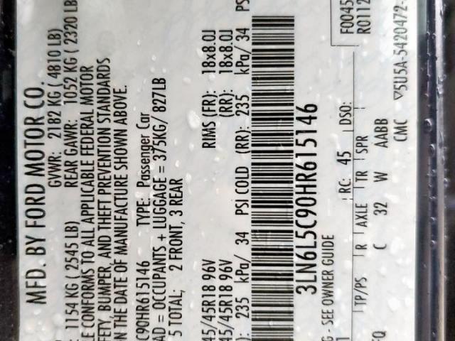 Lincoln MKZ Select Image 10