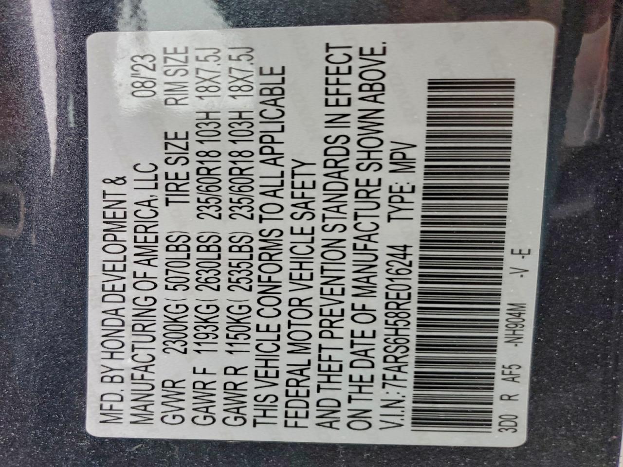 Honda Crv Sport Image 7