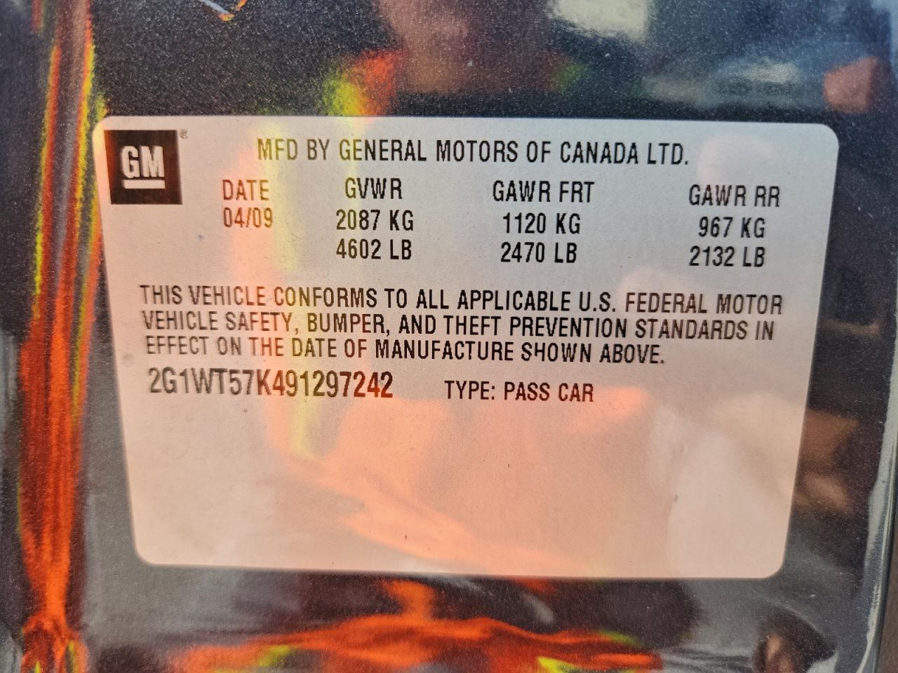 Chevrolet Impala 1lt Image 5