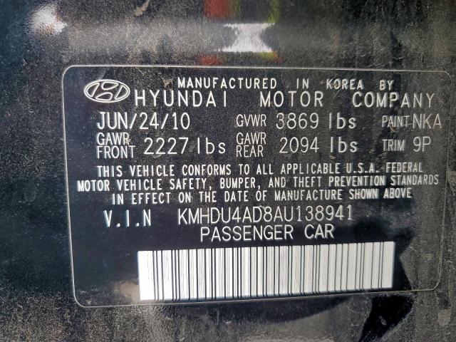 Hyundai ELANTRA Blue Image 12