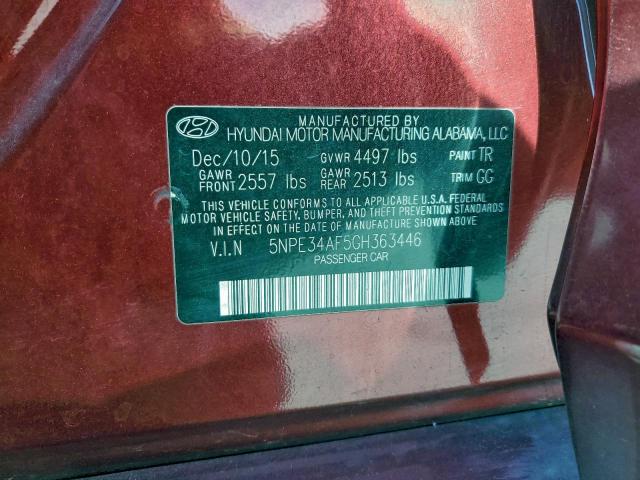 Hyundai SONATA Sport Image 3