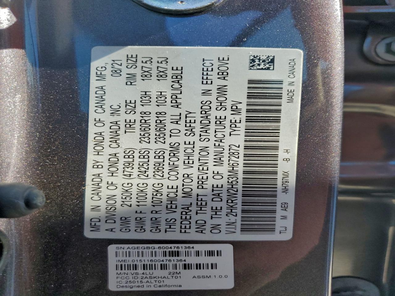 Honda Crv Ex Image 8