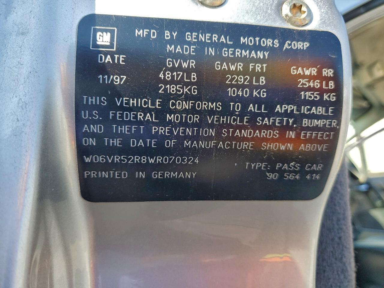 Cadillac Catera Image 12