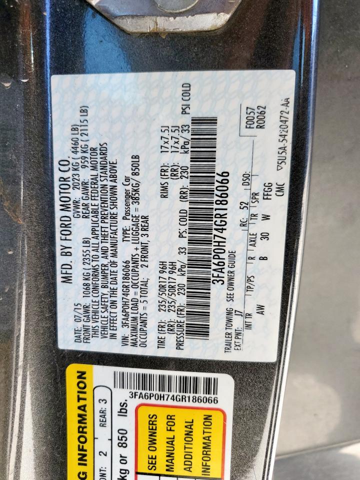 Ford Fusion Se Image 9