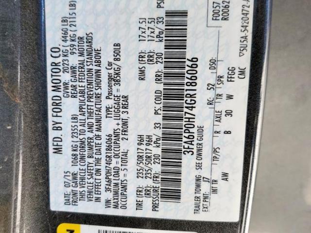 Ford Fusion Se Image 9