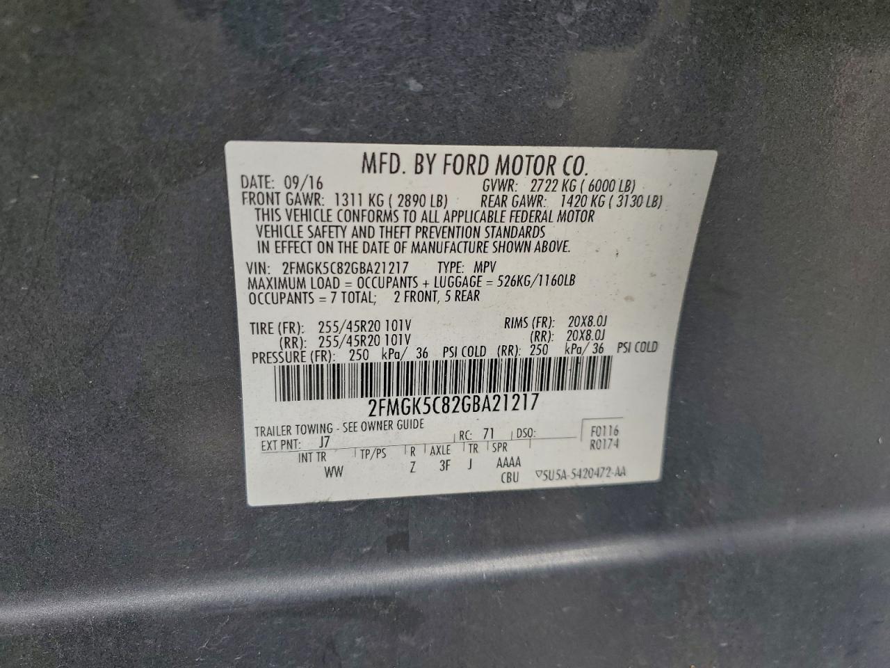 Ford Flex Sel Image 2