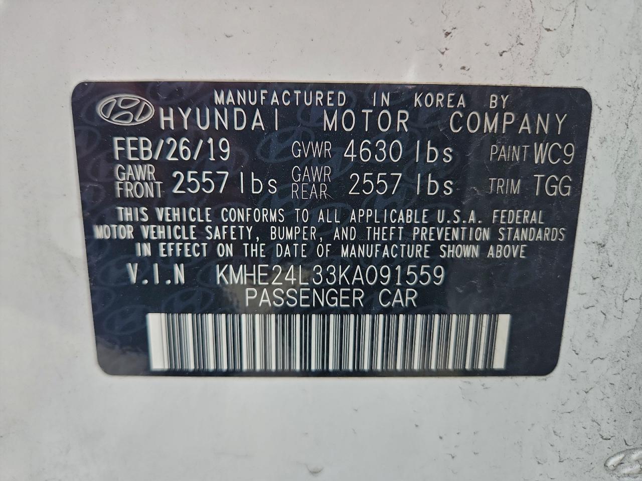 Hyundai SONATA Hybrid Image 9