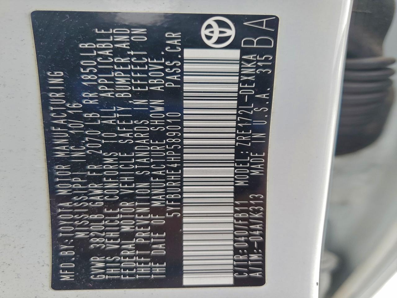 Toyota Corolla L Image 9