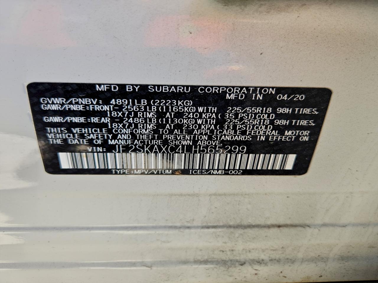 Subaru Forester Touring Image 7