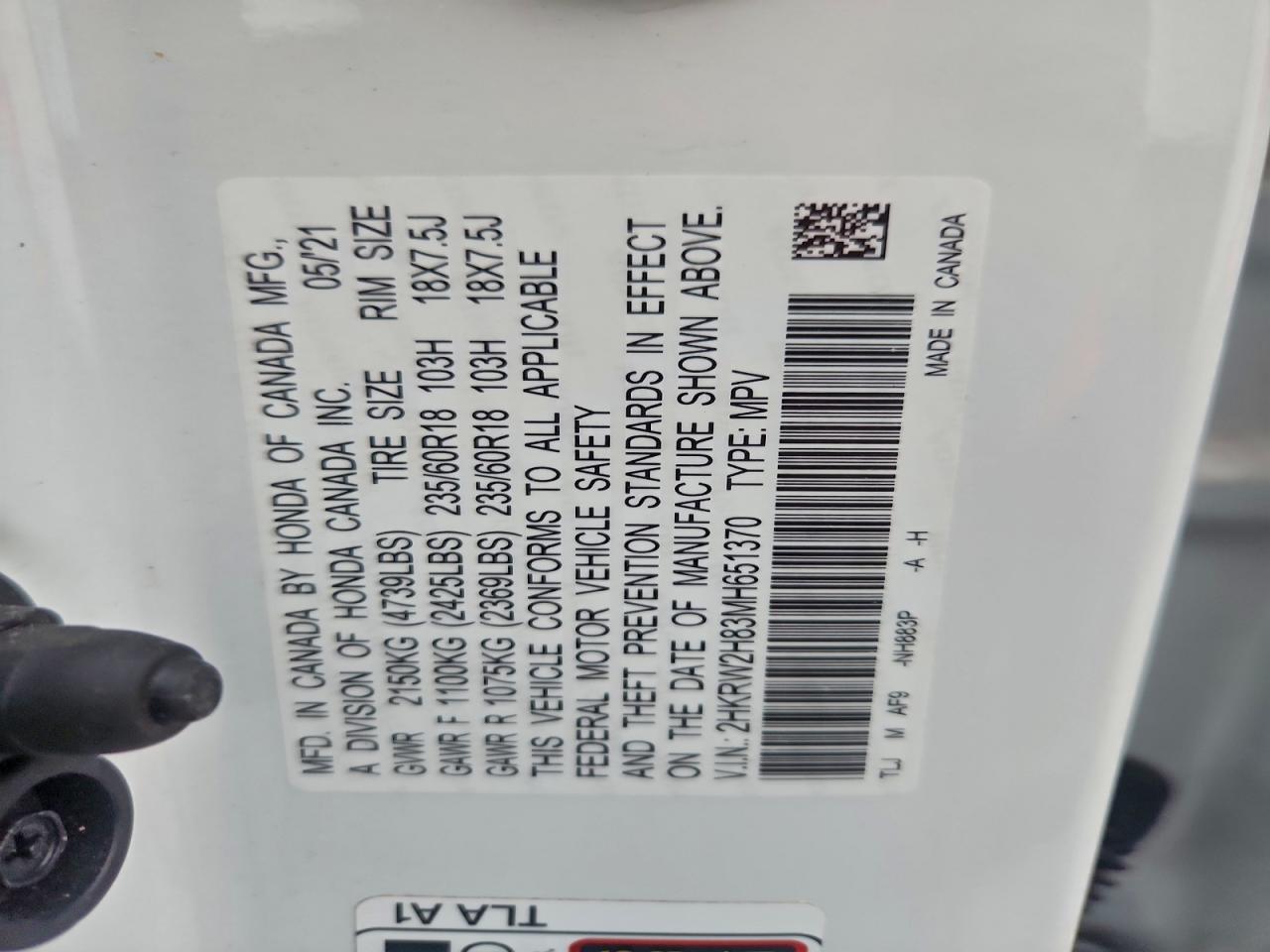 Honda Crv Exl Image 11