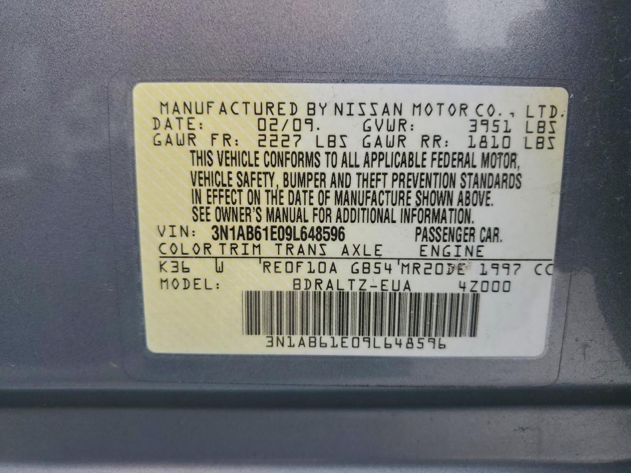 Nissan Sentra 2.0 Image 8