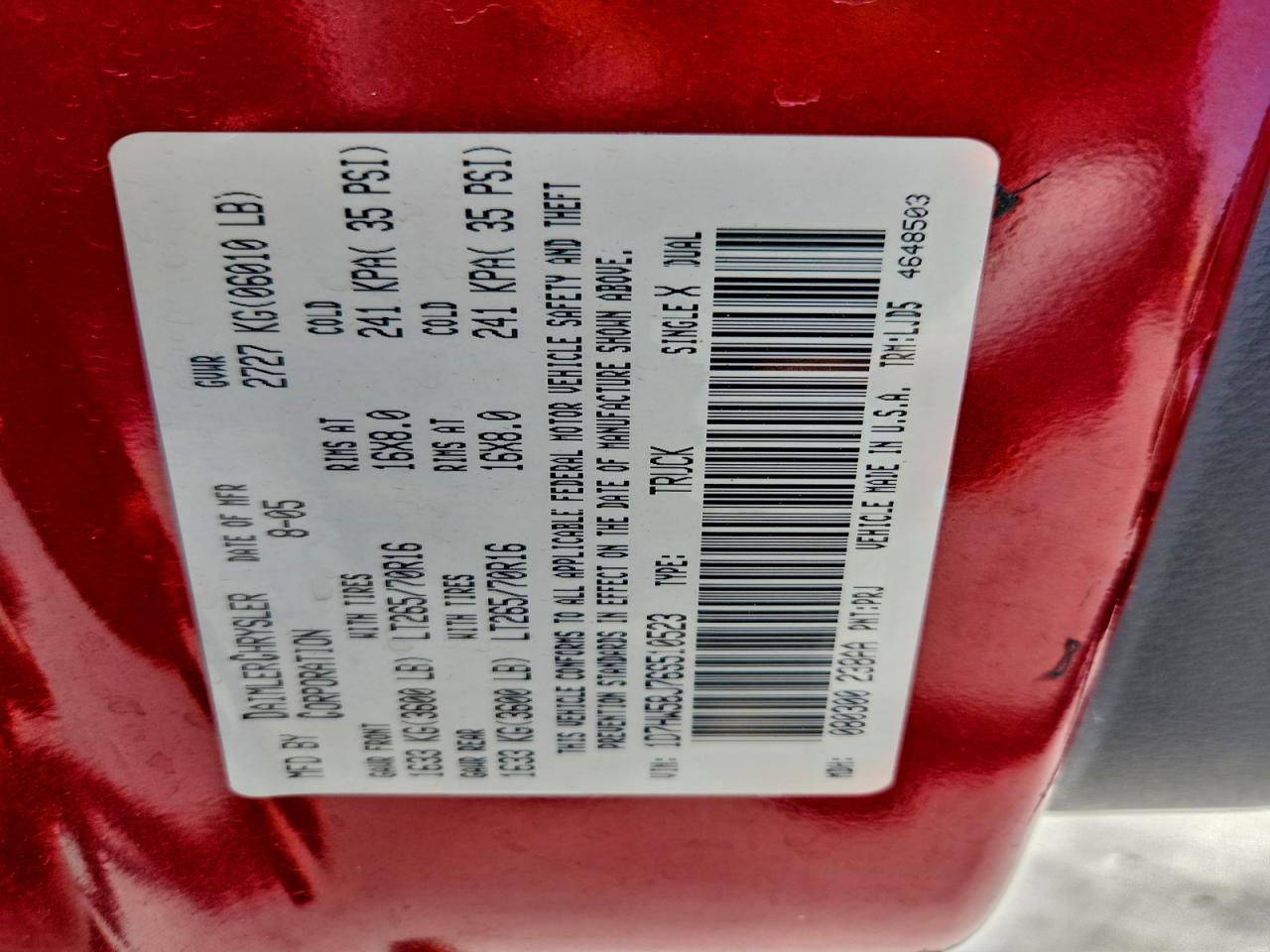 Dodge Dakota Quad Laramie Image 4