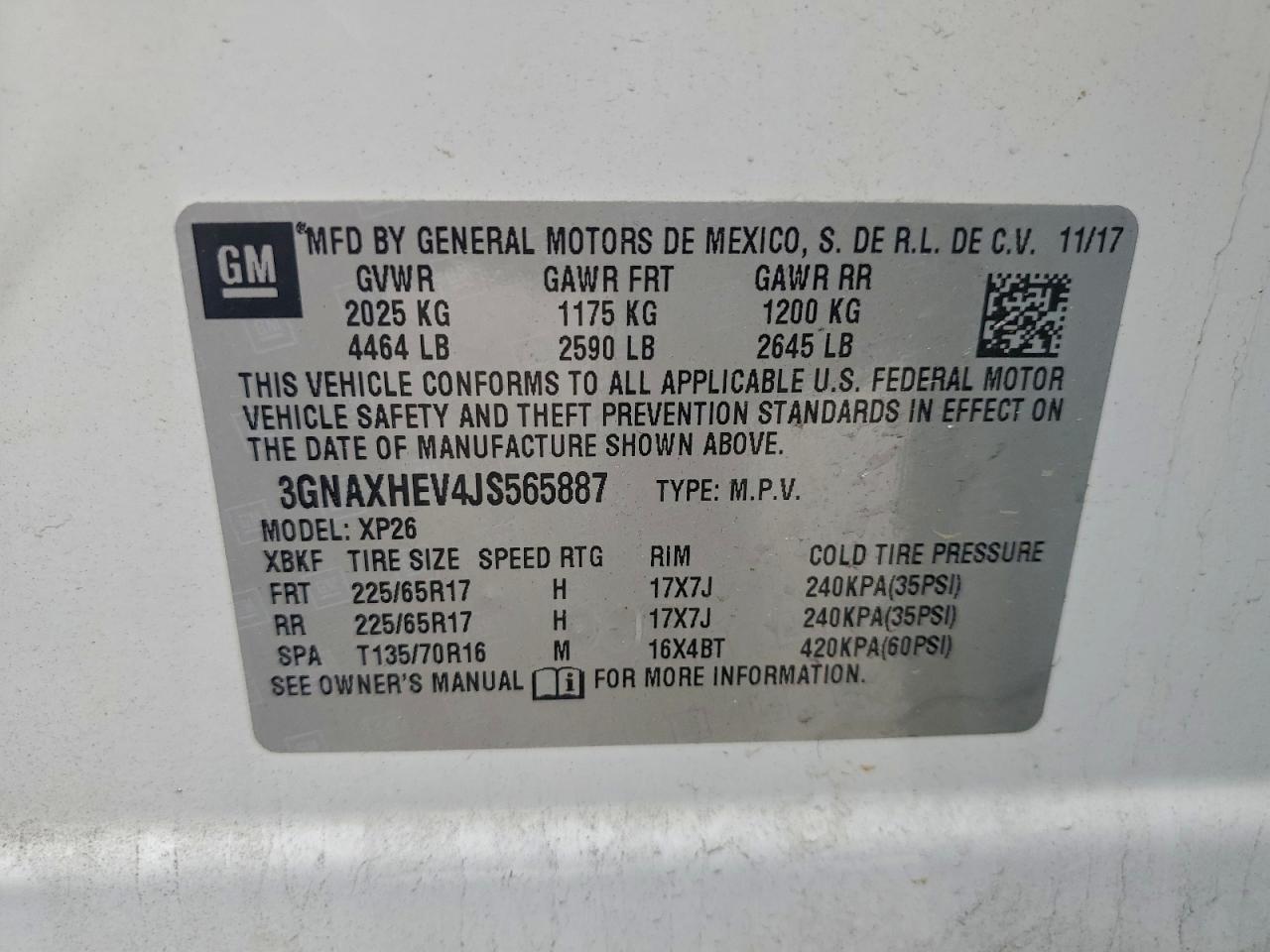 Chevrolet Equinox Ls Image 11