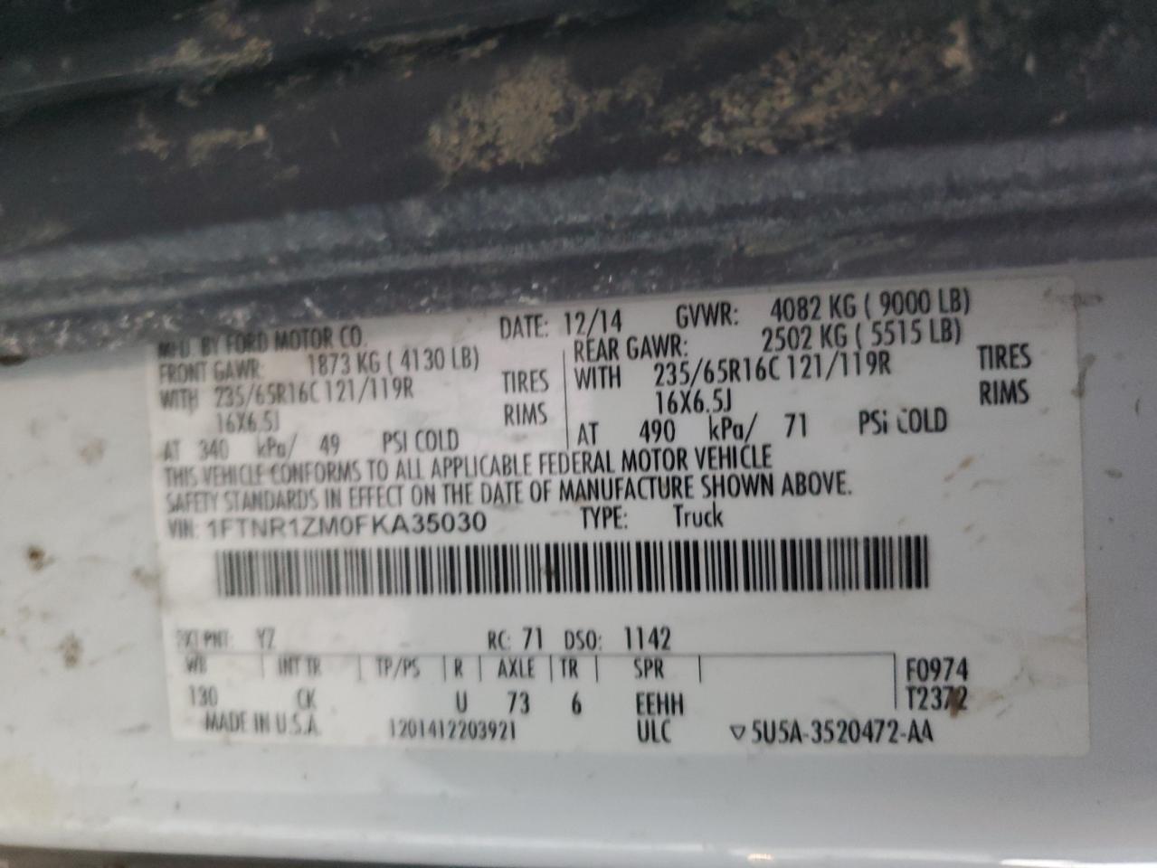 Ford Transit T-250 Image 9