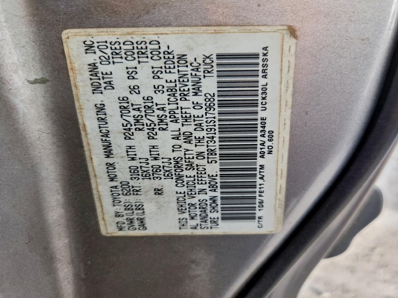 Toyota Tundra Access Cab Image 3