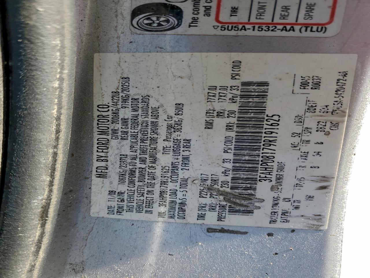 Ford Fusion Sel Image 9