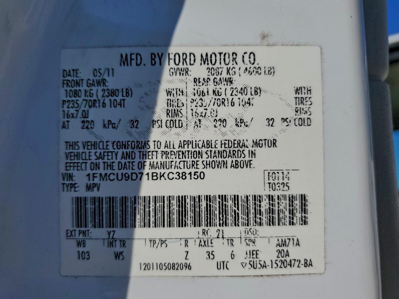 Ford Escape Xlt Image 11