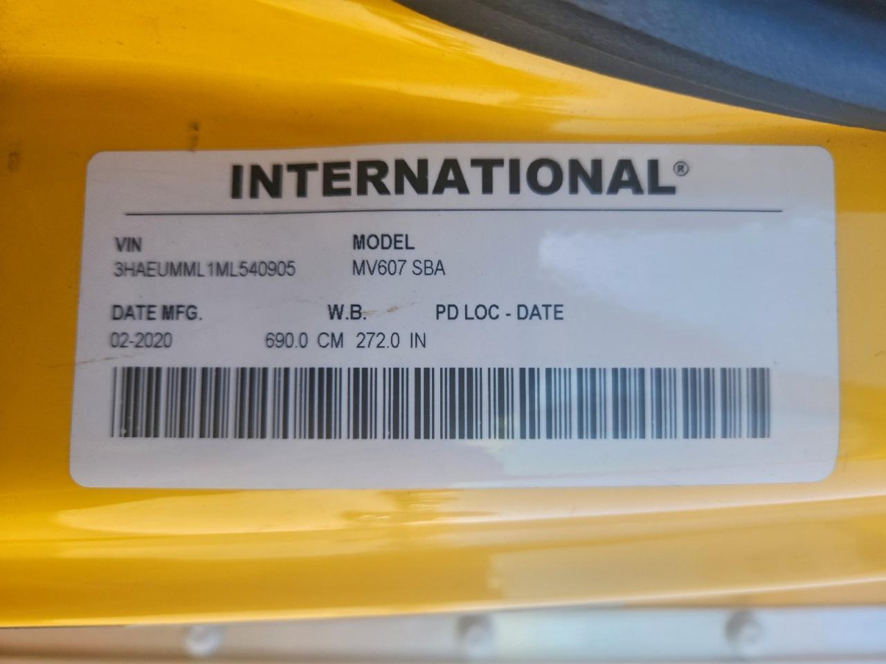 International Mv607 Image 5