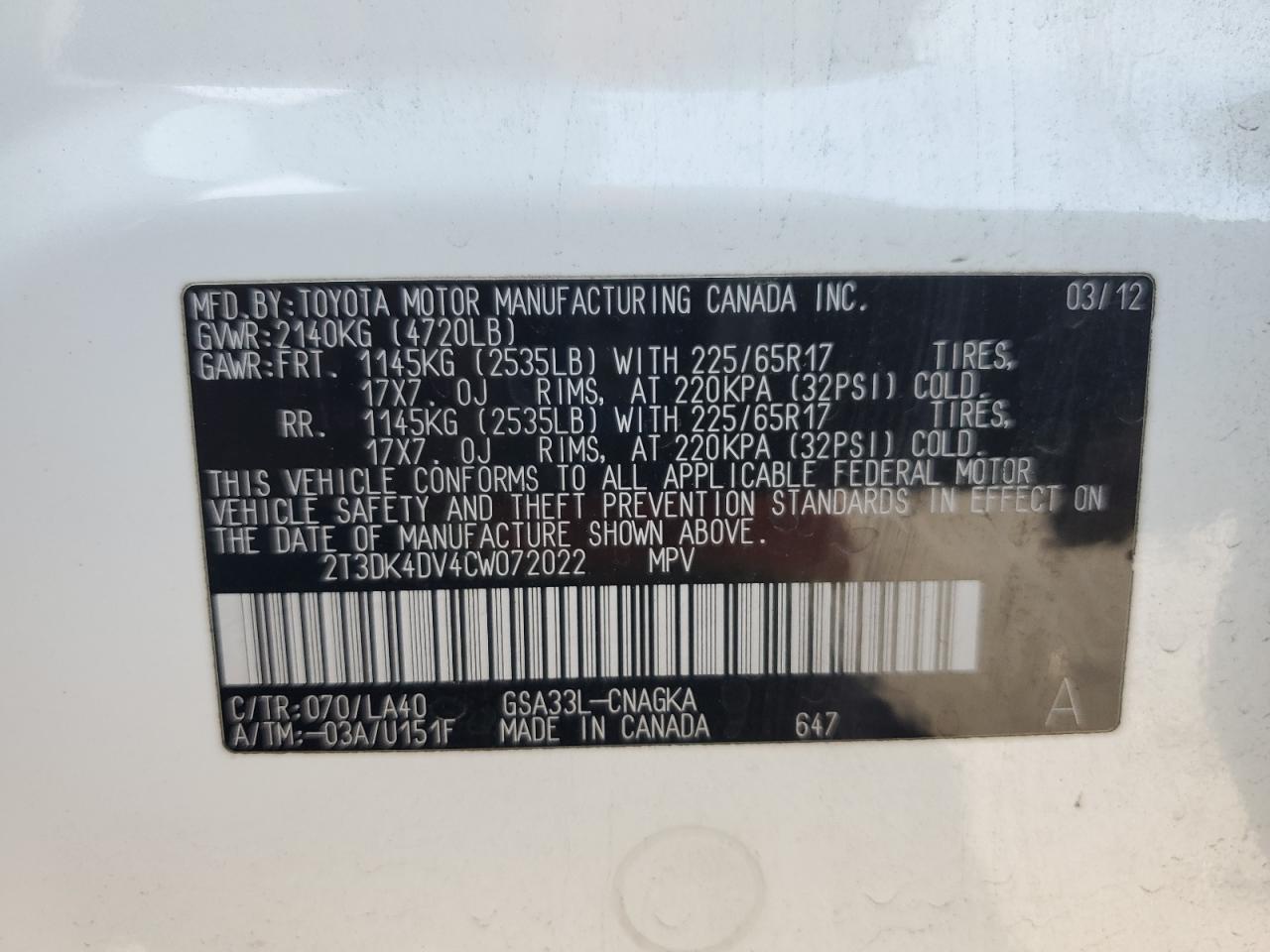 Toyota RAV4 Limited Image 8