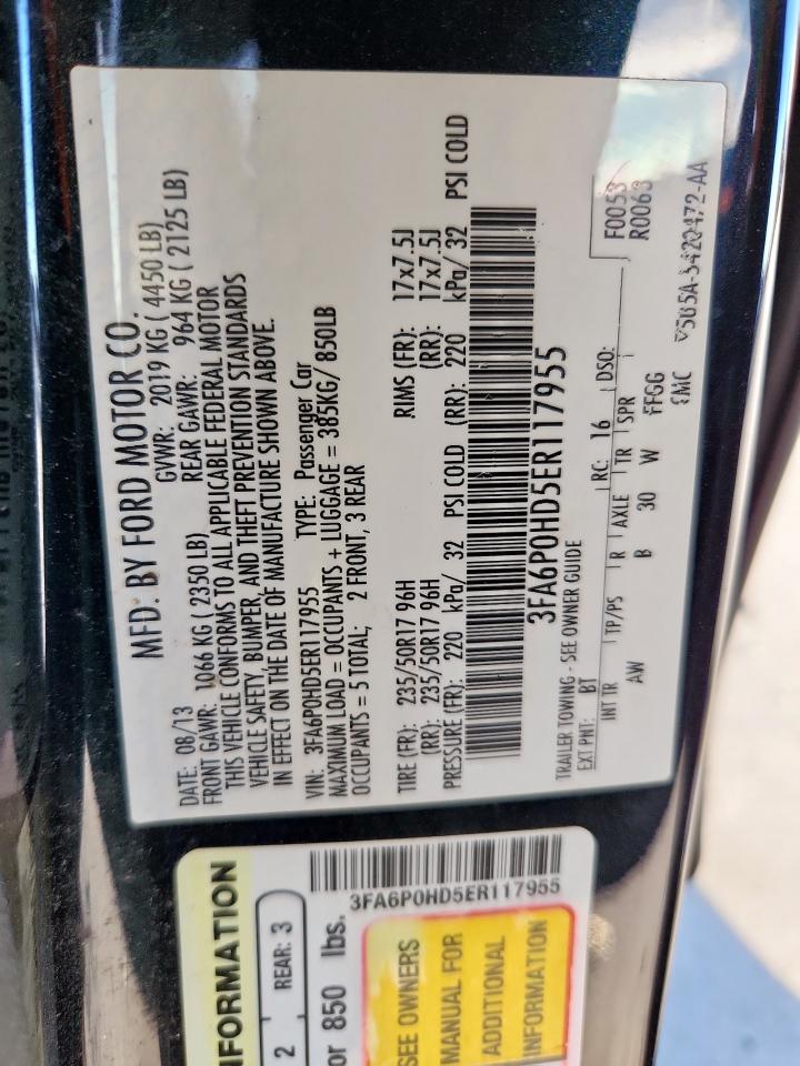 Ford Fusion Se Image 4