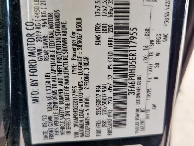 Ford Fusion Se Image 4